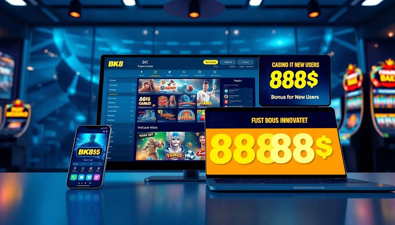 Interactive gaming experience on bk860s.com showcasing sports betting, casino games, and promotional offers.