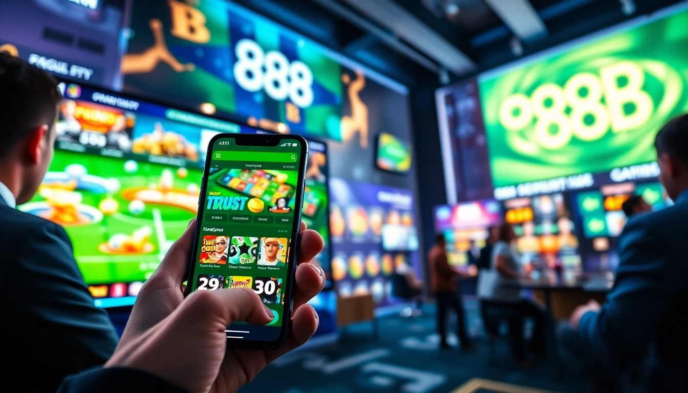 Engaging visual of 888b.rodeo, showcasing vibrant online gaming options and a user-friendly interface.
