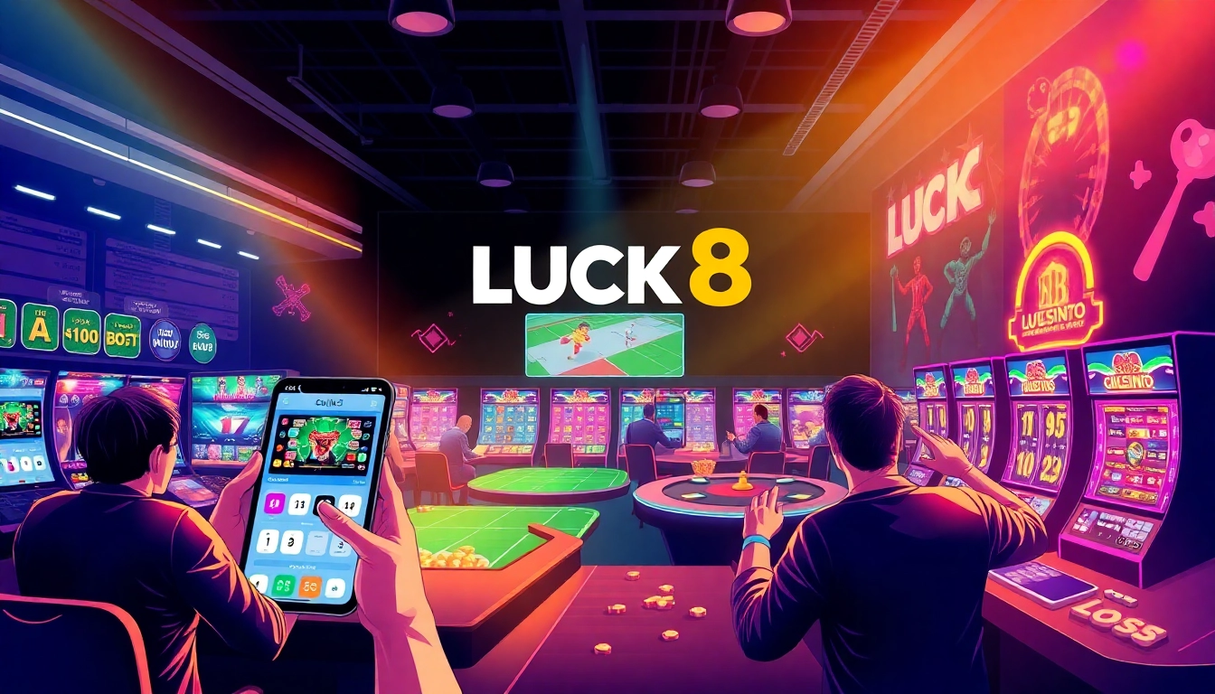 Experience online betting at luck8win.live with engaging interface and dynamic games.